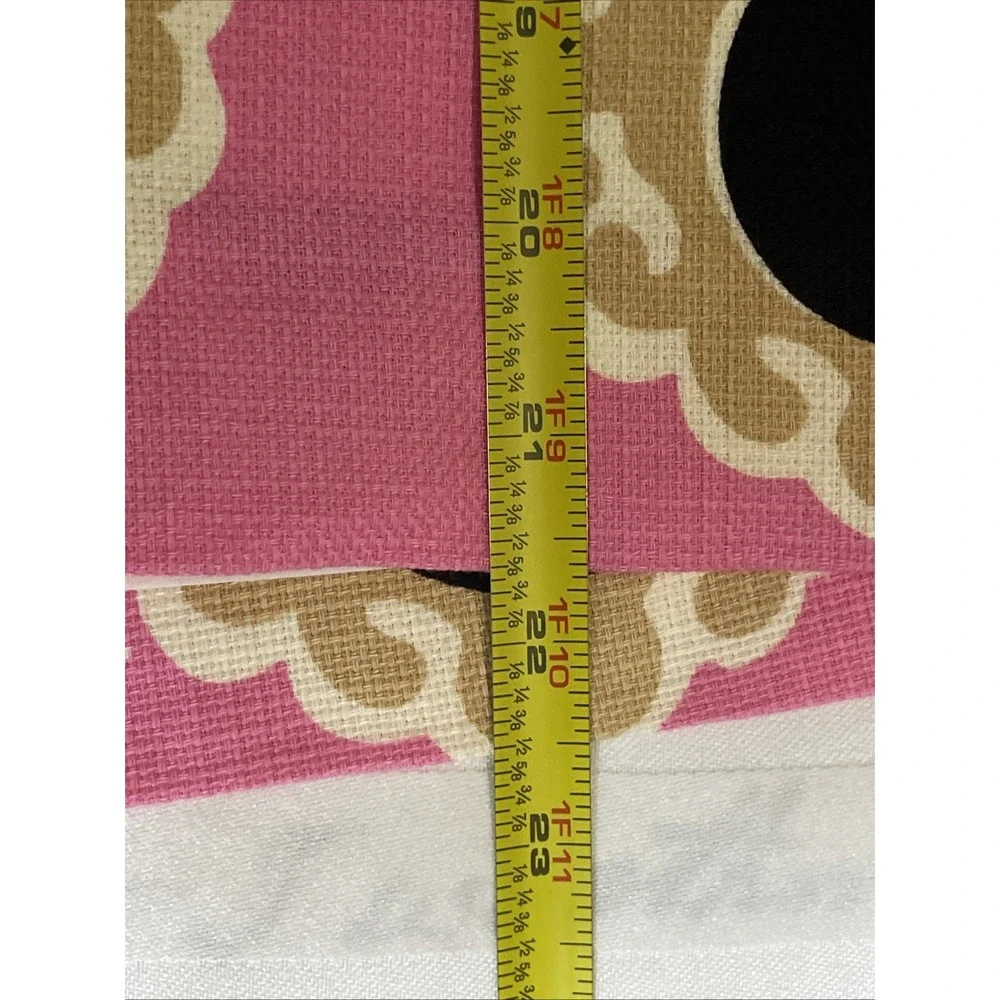 Lilly Pulitzer Pink Multi-Color Medallion Paisley Skirt Size 10 Side Zip Pocket